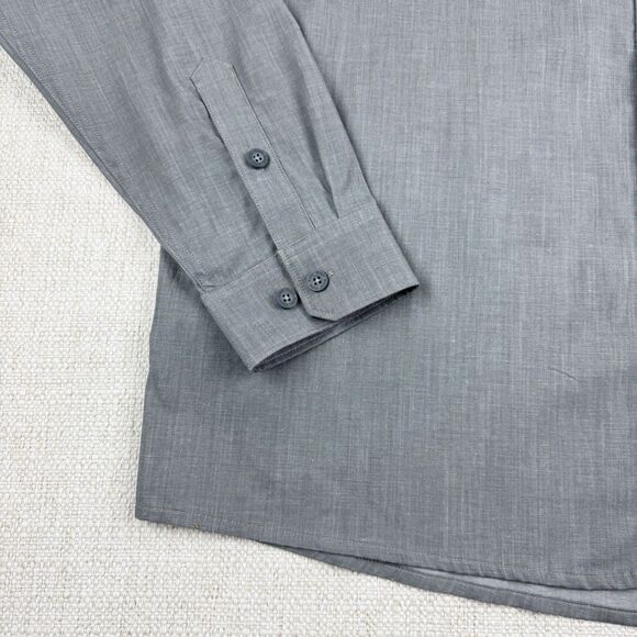 KUIU Terrace Shirt Men's XL Long Sleeve Gray Chambray Hunting Lightweight NWT - Picture 4 of 16